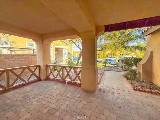 view of patio