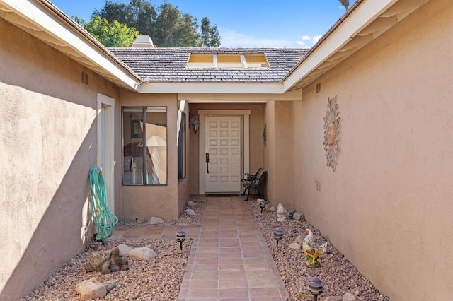 view of property entrance