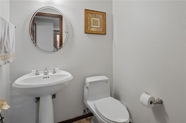 bathroom with toilet