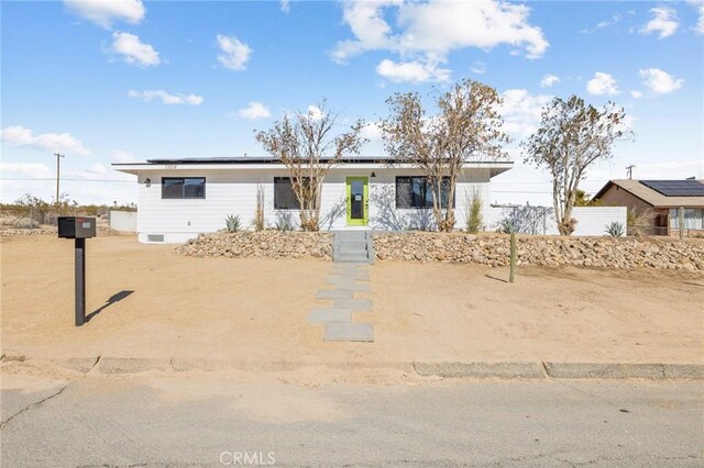 view of ranch-style home