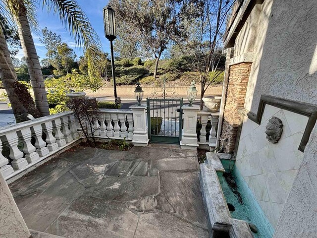 view of patio