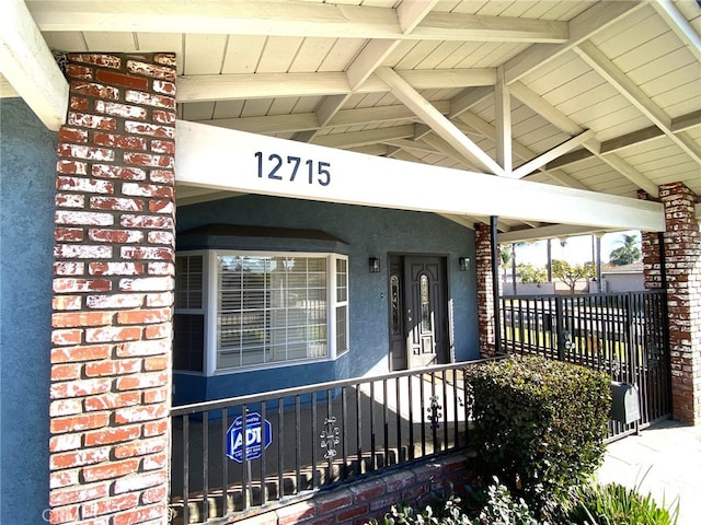 view of property entrance