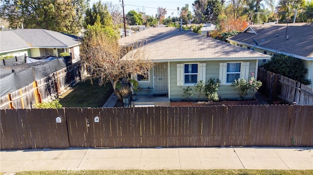 view of bungalow