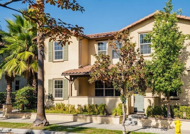 view of mediterranean / spanish house