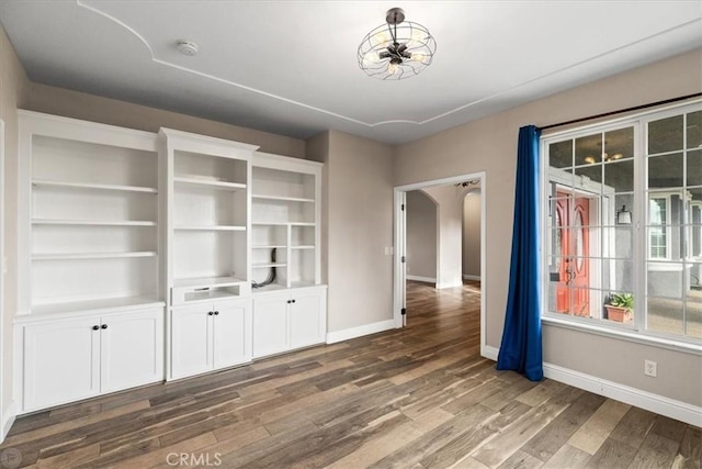 interior space featuring hardwood / wood-style floors