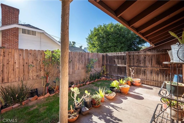 view of patio