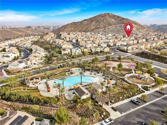 24469 Paxton Ln, Lake Elsinore, CA 92532 - aerial view of property's location with nearby suburban area