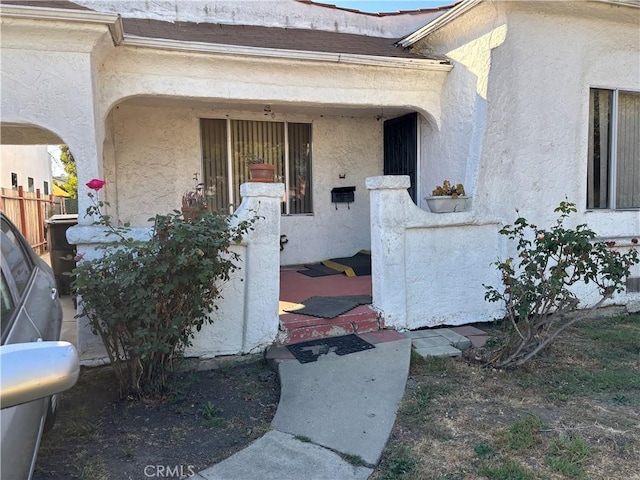 view of entrance to property