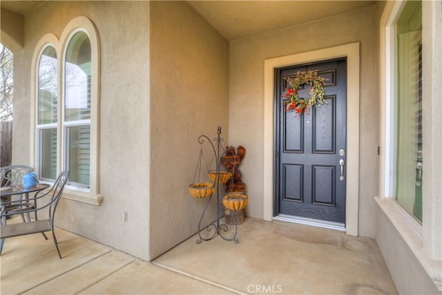 view of property entrance