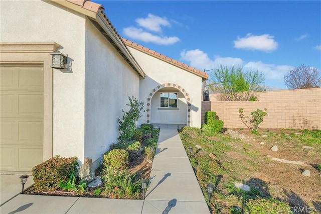 view of property entrance