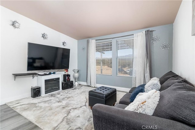 51490 Forest Boundry Rd, Anza, CA 92539 - living room with hardwood / wood-style flooring