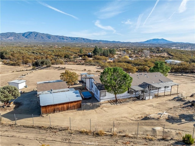 51490 Forest Boundry Rd, Anza, CA 92539 - bird's eye view with a mountain view