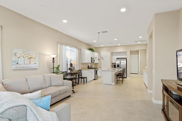 view of living room