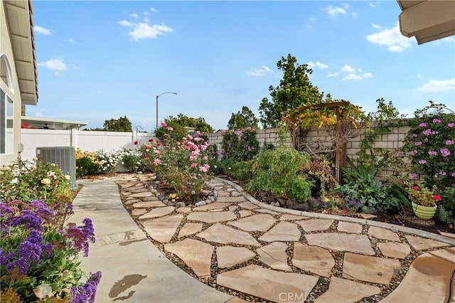 view of patio / terrace with cooling unit