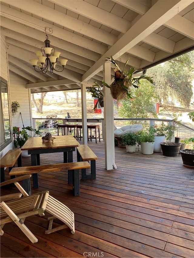 view of deck
