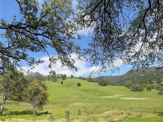 view of nature with a mountain view