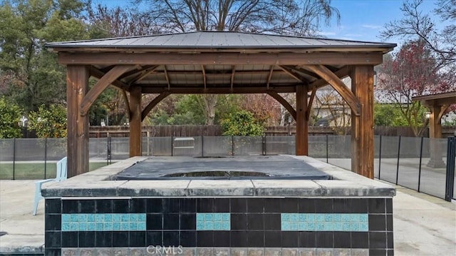 surrounding community featuring a gazebo