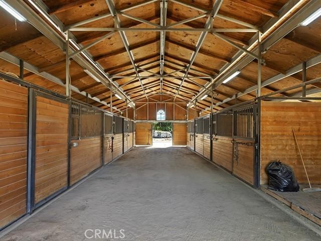 view of stable