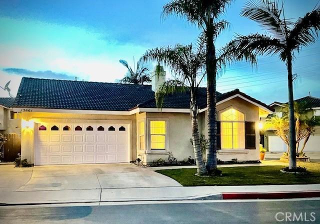 ranch-style house with a garage