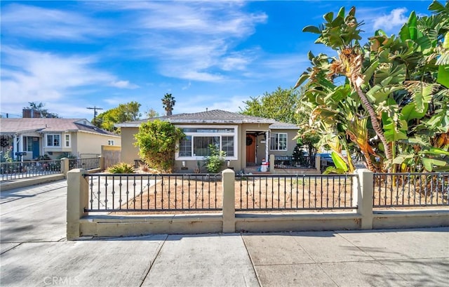 view of ranch-style home