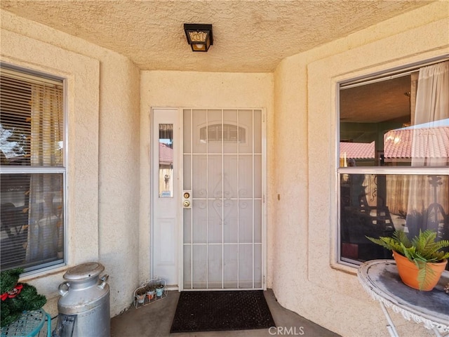 view of entrance to property