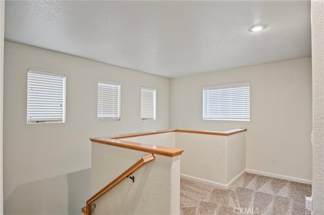 interior space featuring carpet floors