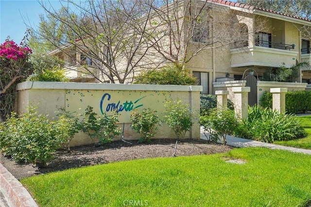 18808 Mandan St Unit 312, Canyon Country, CA 91351 - community sign with a yard