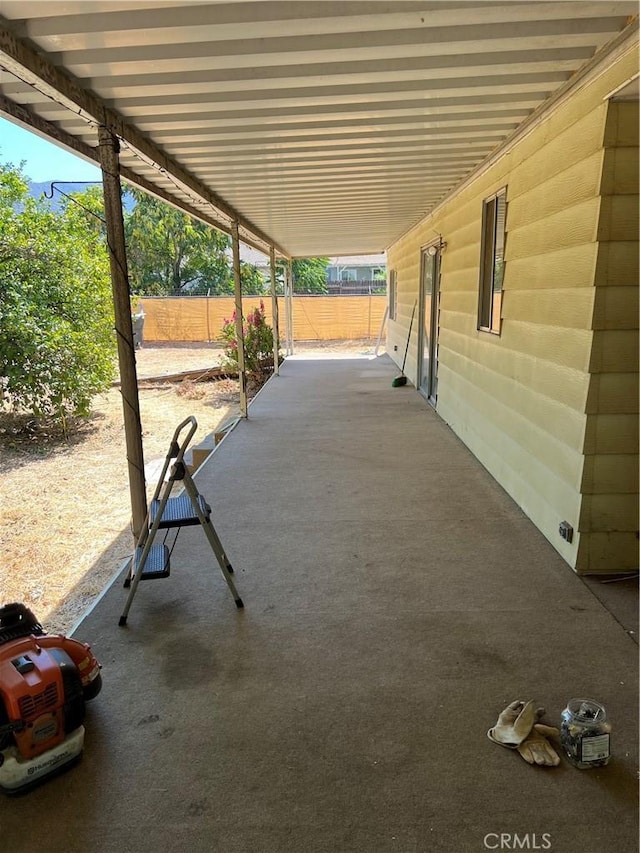 view of patio