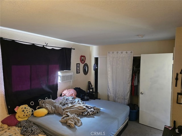 bedroom featuring carpet flooring