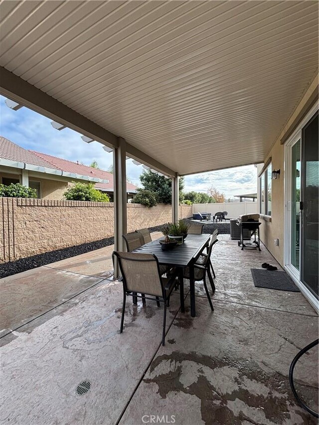 view of patio