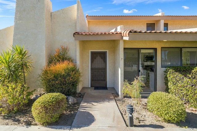 view of property entrance