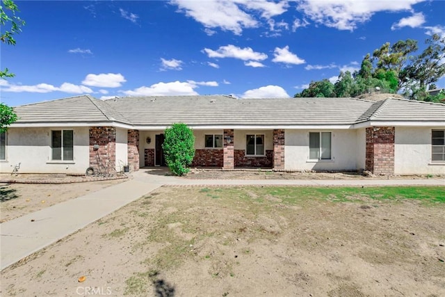 view of ranch-style home