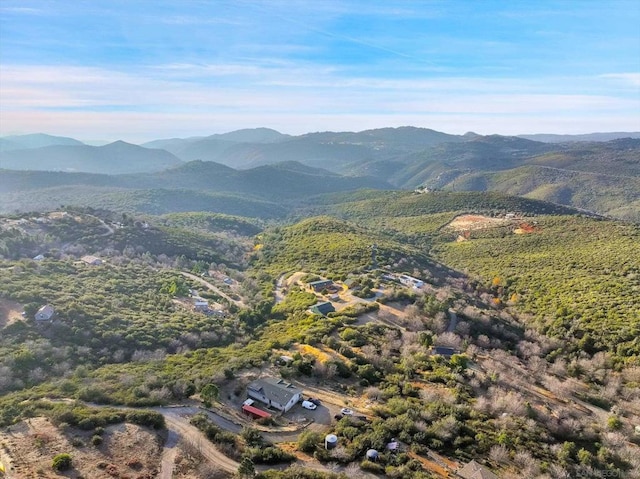 view of mountain feature