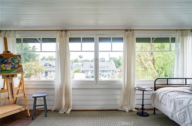 sunroom with a wealth of natural light