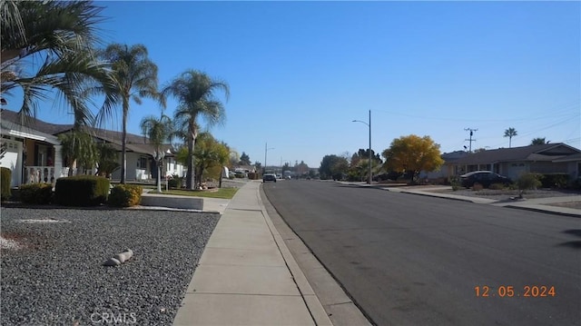 view of street