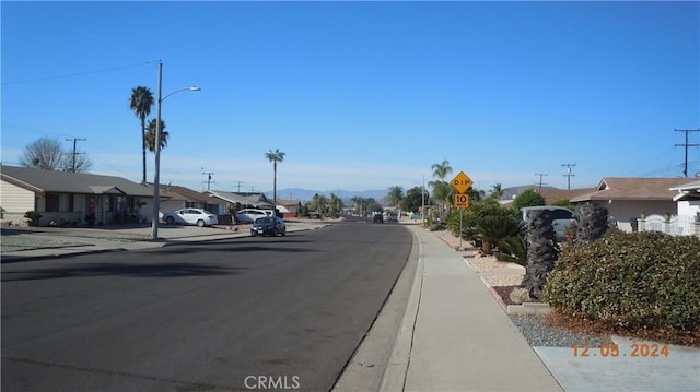 view of street