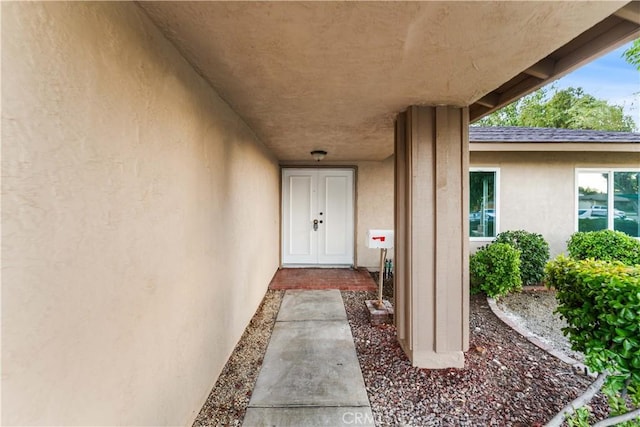 view of property entrance