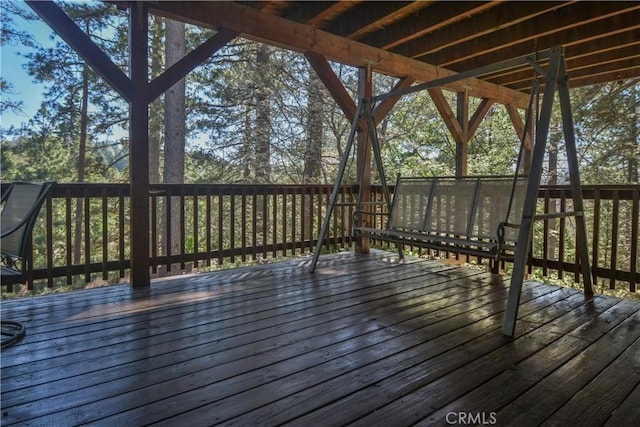 173 Grizzly Rd, Lake Arrowhead, CA 92352 - view of deck