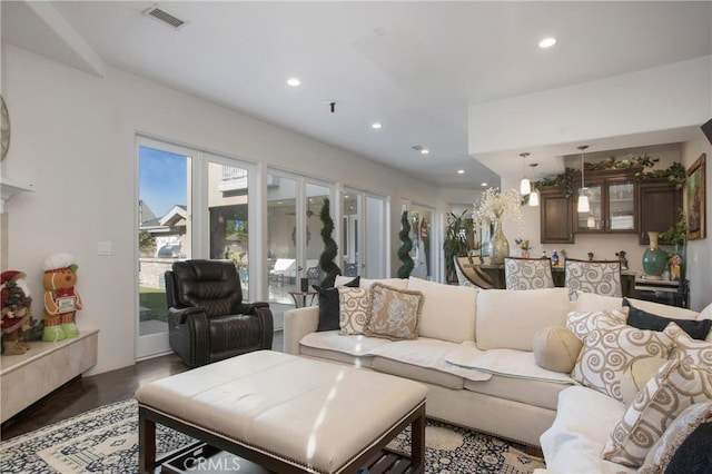 view of living room