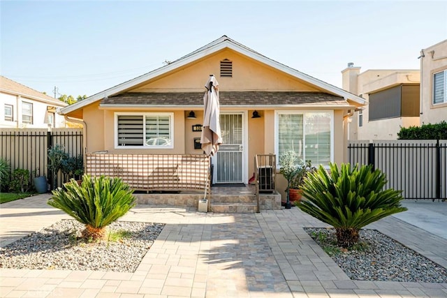 view of bungalow