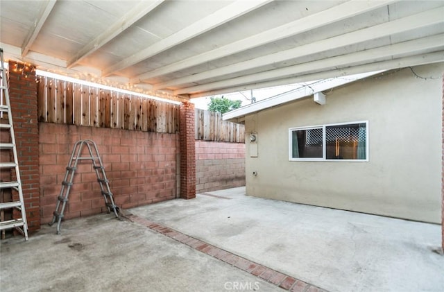 view of patio