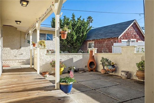 view of patio / terrace