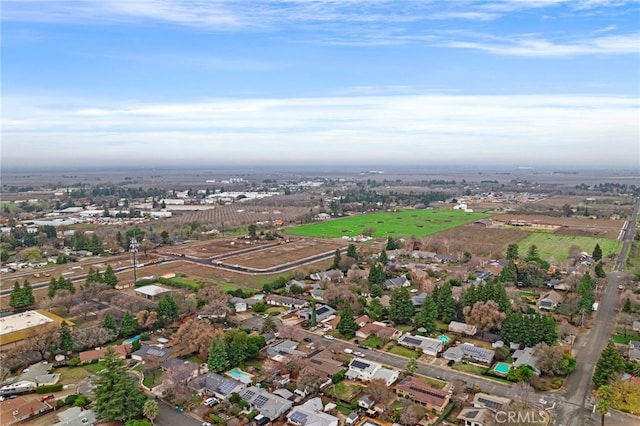 aerial view