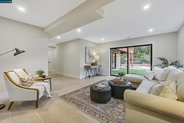 view of living room