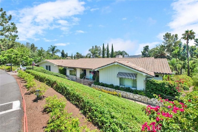 view of ranch-style house