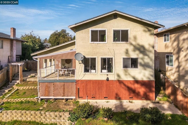 view of back of house