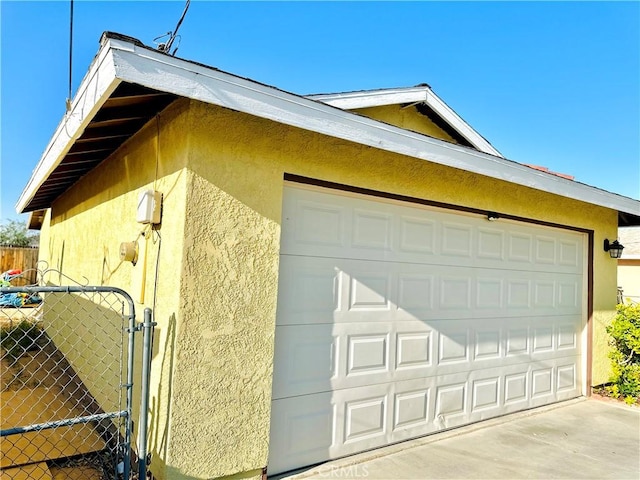 10907 Bartlett, Adelanto, CA 92301 - garage with a gate