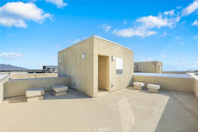 view of patio / terrace featuring a balcony