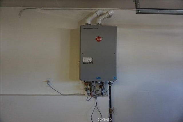 utilities with tankless water heater