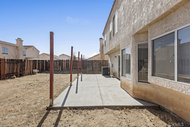 view of patio / terrace featuring cooling unit